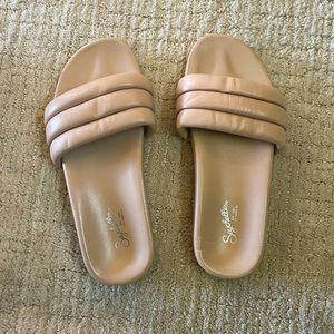 Seychelles Nude Slide Sandals - NEVER BEEN WORN